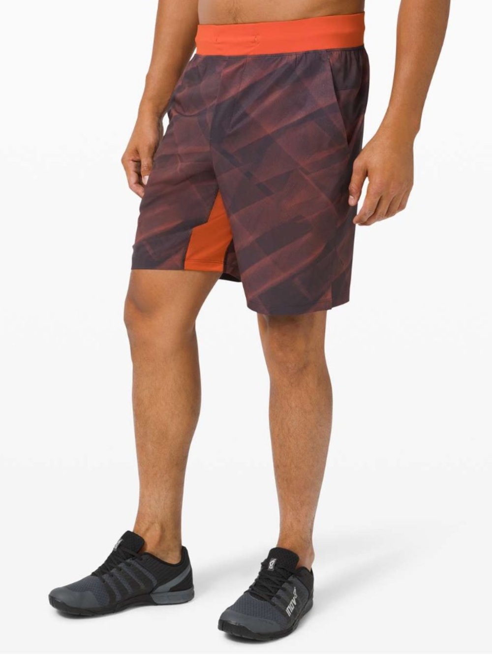Lululemon T.H.E. Short 9" *Linerless
Concurrent Brick Multi